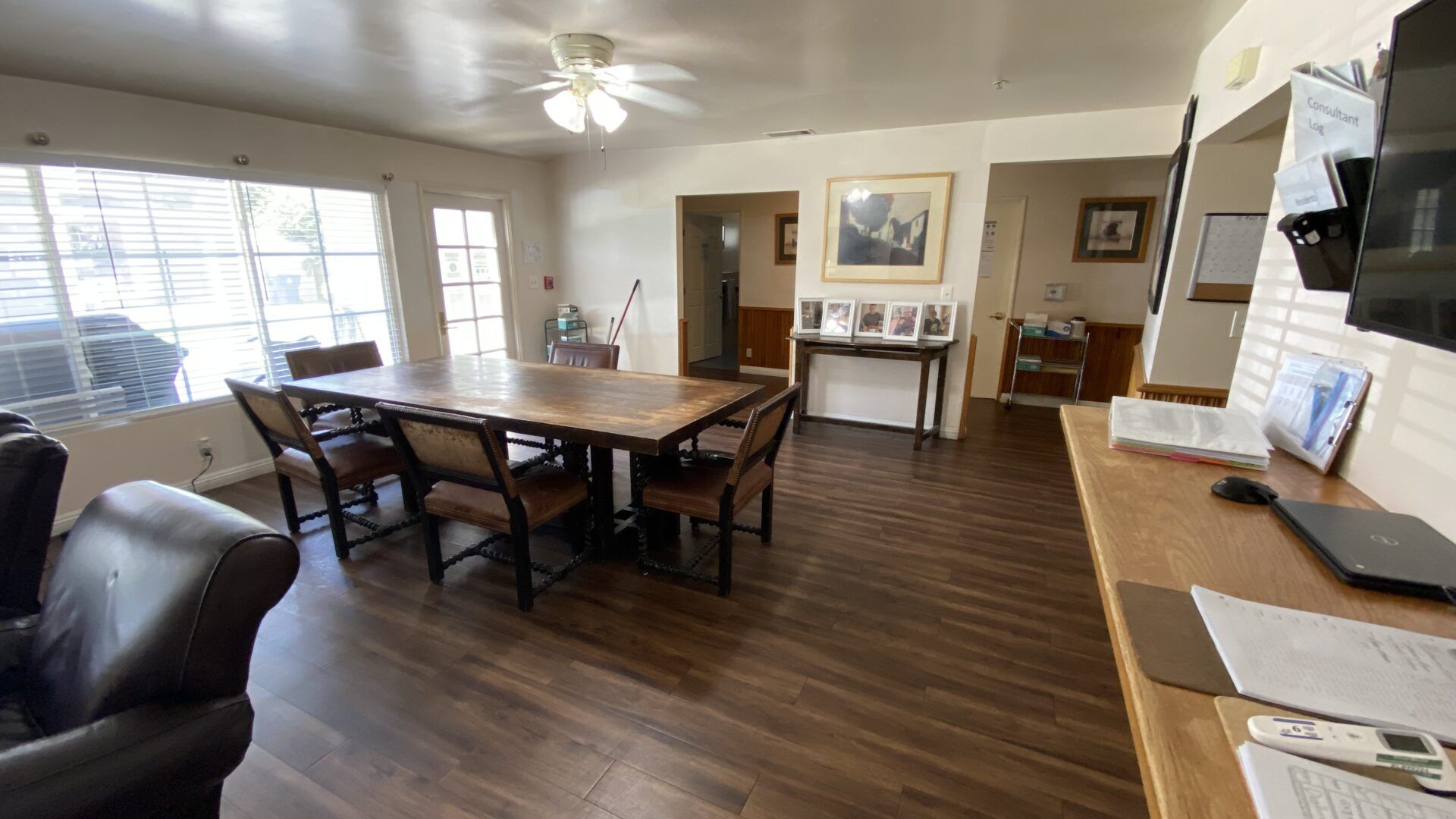 White Oak Living Room